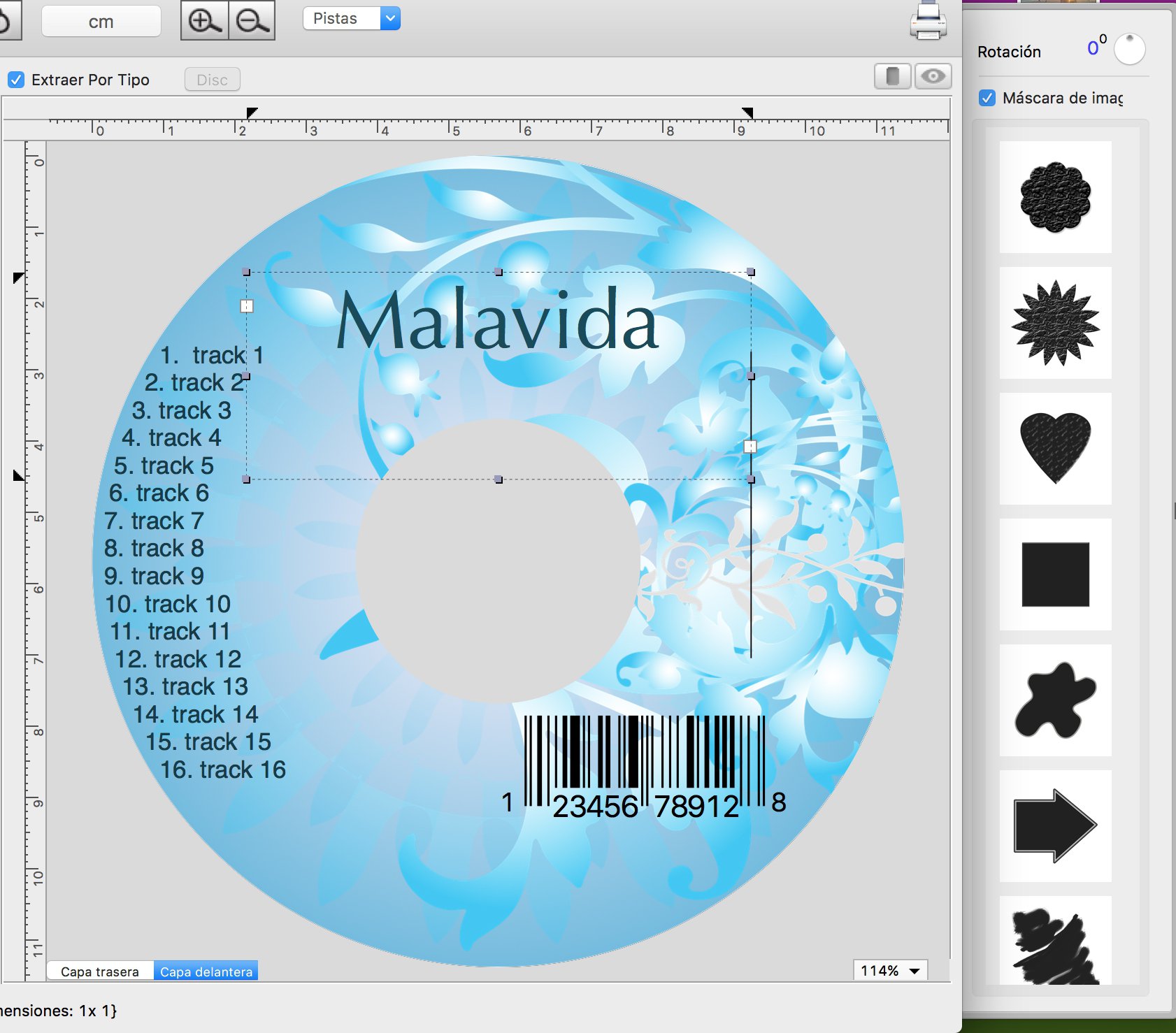 Cd dvd label making software for mac
